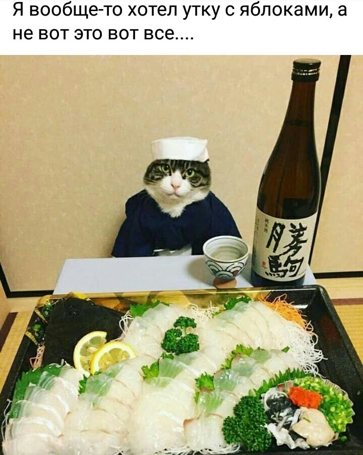 вообще то хотел утку с яблоками а не вот это вот все