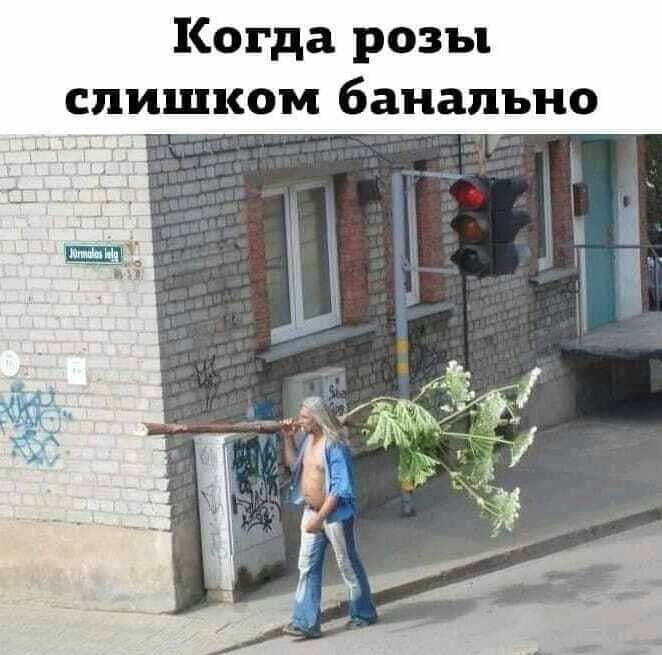 Когда розы слишком банально