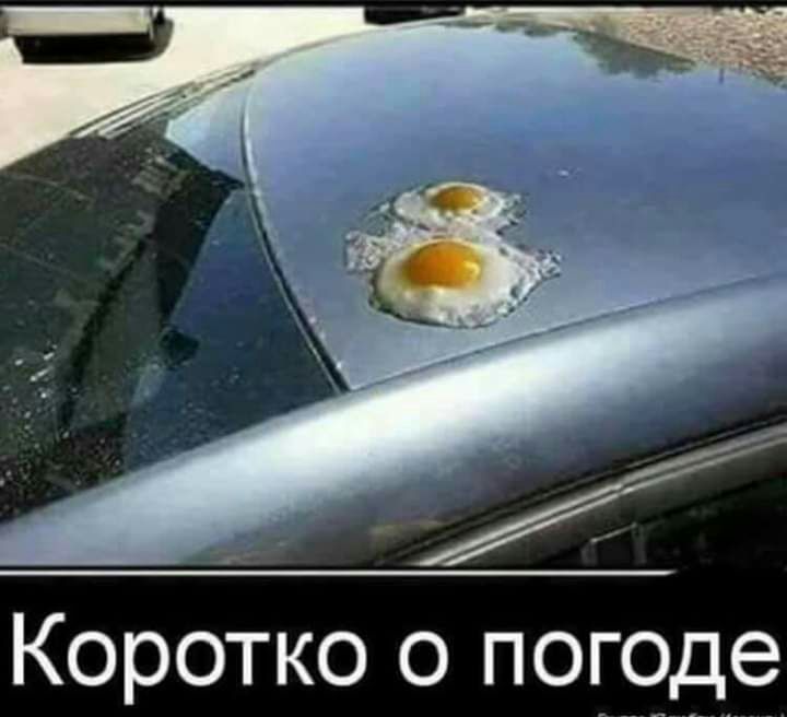 Коротко о погоде