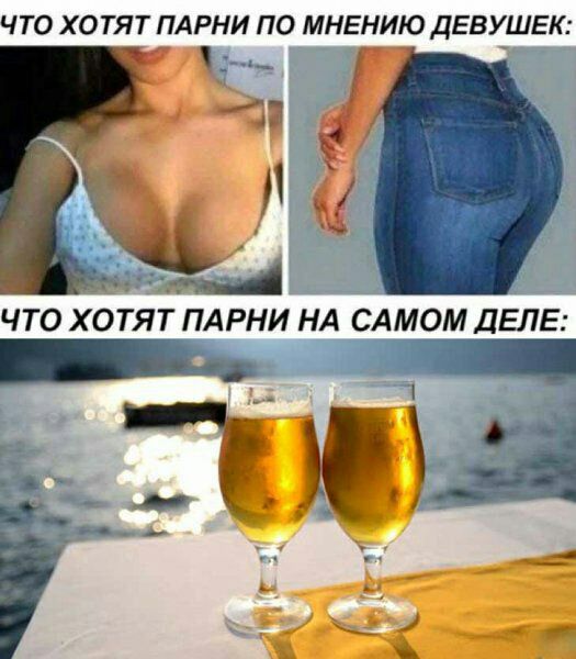ЧТО ХОТЯТ ПАРНИ ПО МНЕНИЮ ДЕВУШЕК
