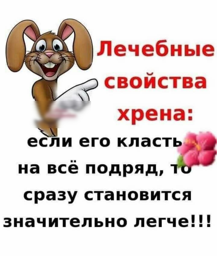 Лечебные свойства хрена если его клан на всё подряд сразу становится значительно легче