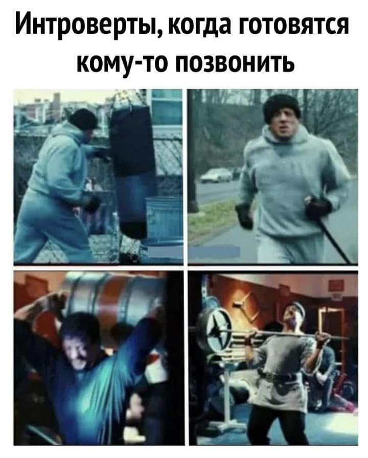 ИНТРОВЕРТЫ когда ГОТОВЯТСЯ КОМУ ТО ПОЗВОНИТЬ А в