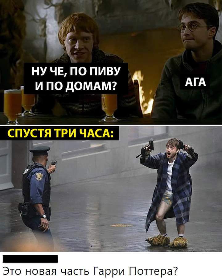 Н а ну че по пиву Г1 и по домдмг АГА 253 С Это новая часть Гарри Поттера