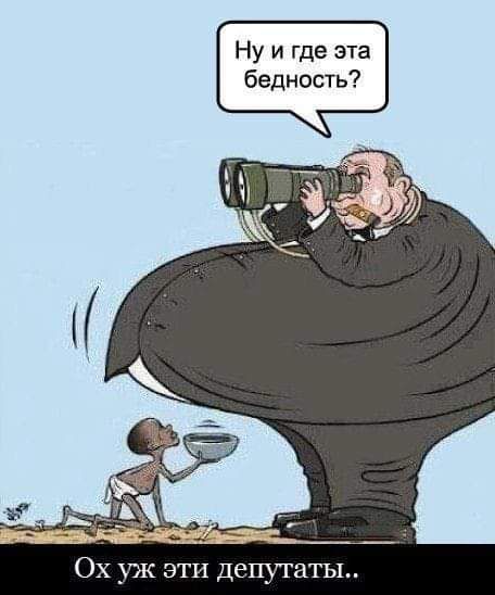 Ну и где эта бедность Депутаты