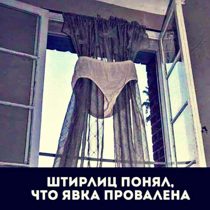 ШЩя ШТИРАИЦ ПОНЯА ЧТО ЯВКА ПРОВААЕНА