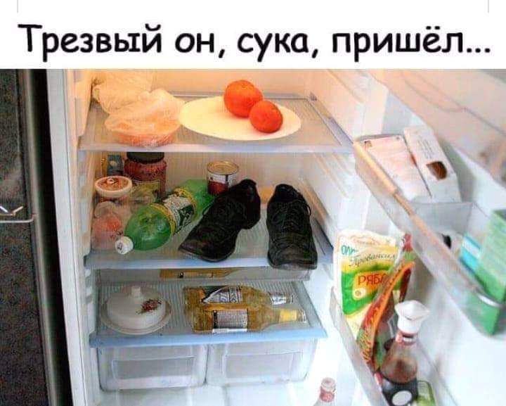 Трезвый он сука пришёл
