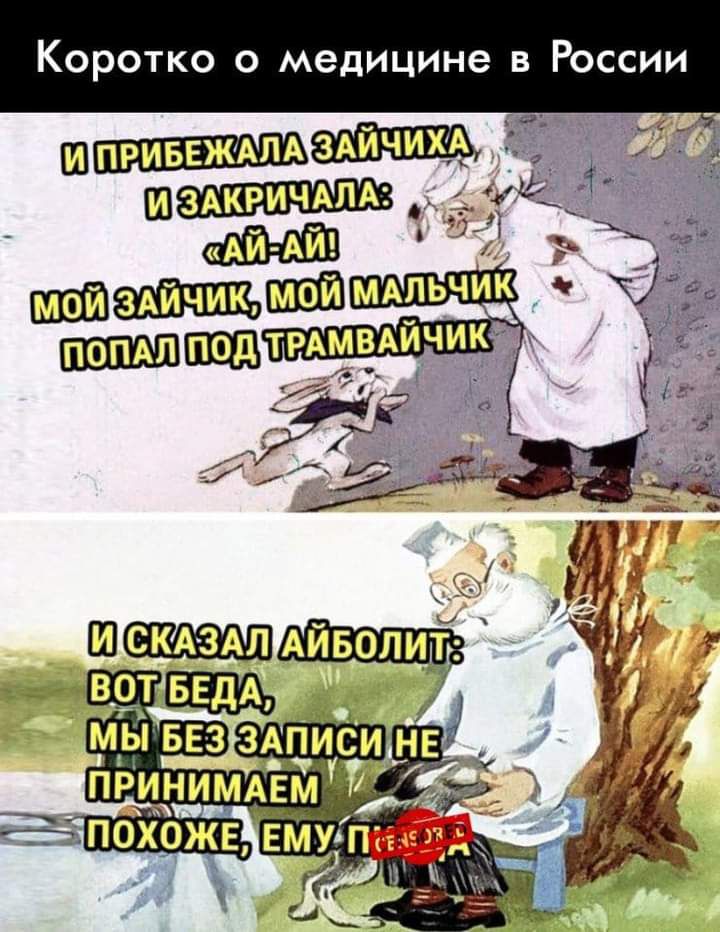 Коротко о медицине в России