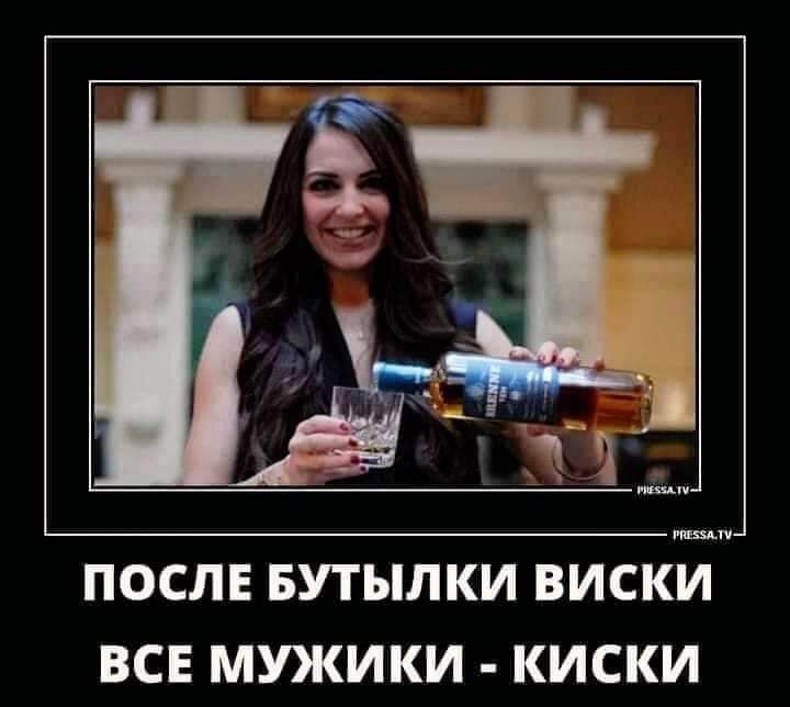 ПОСЛЕ БУТЫЛКИ ВИСКИ ВСЕ МЮКИКИ КИСКИ