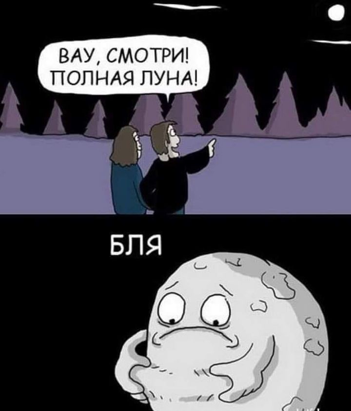ВАУ СМОТРИ ПОЛНАЯ ЛУНА щ