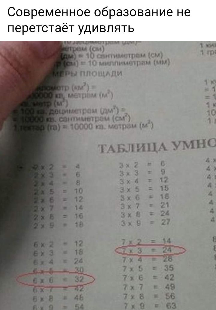Современное образование не перетстаёт удивлять