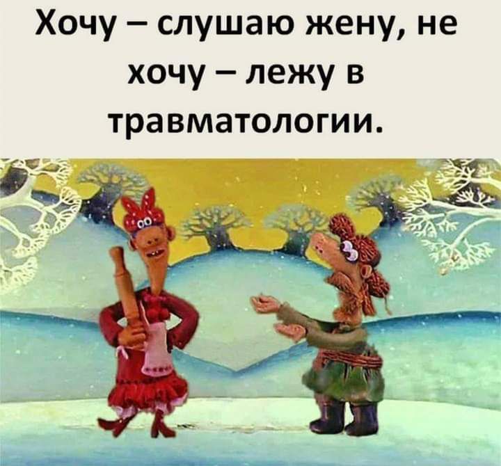 Хочу слушаю жену не хочу лежу в травматологии