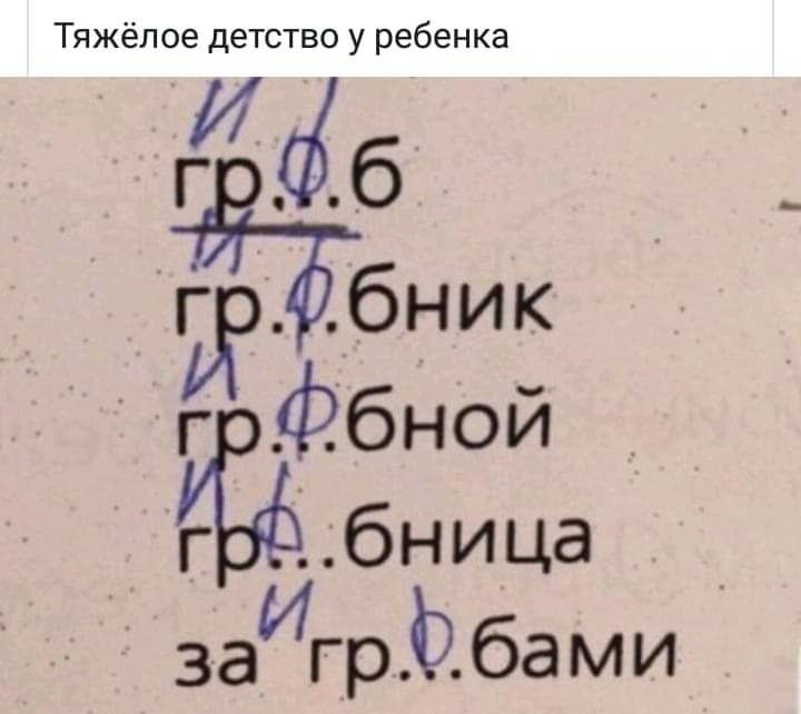 Тяжёлое заигрЁбами детство у ребенка гиаіб г бник гФбНой г бница