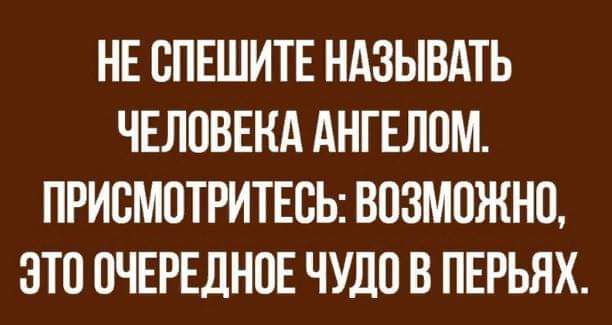 НЕ СПЕШИТЕ НАЗЫВАТЬ ЧЕЛОВЕКА АНГЕЛОМ ПРИОМОТРИТЕОЬ ВОЗМОЖНО ОТО ОЧЕРЕДНОЕ ЧУДО В ПЕРЬЯХ