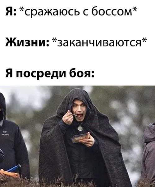 Я сражаюсь с боссом Жизни заканчиваются Я посреди боя