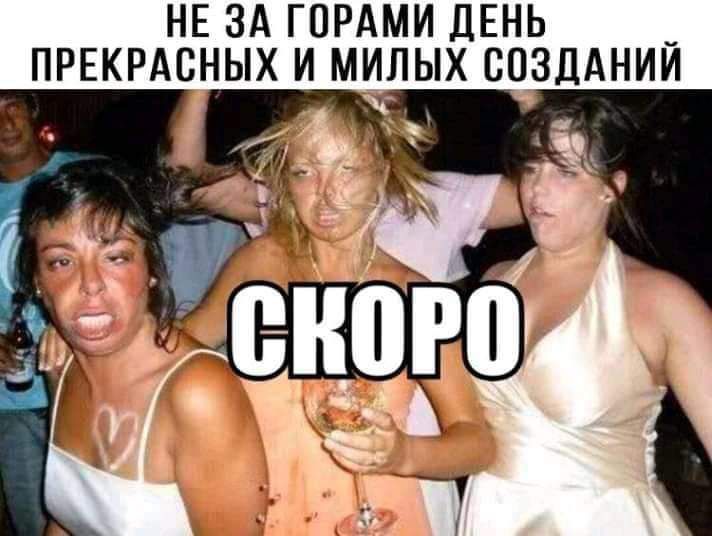 НЕ ЗА ГОРАМИ ДЕНЬ ПРЕКРАСНЫХ И МИЛЫХ СОЗДАНИИ