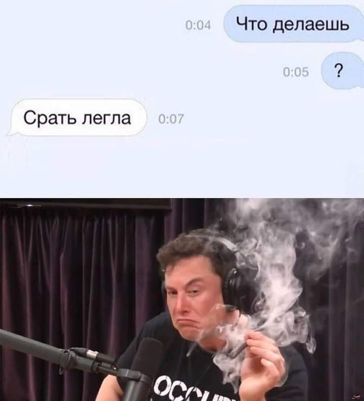 Что делаешь Срать легла