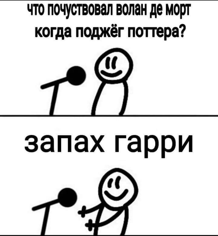 ЧТО почуствовал ВОЛЕН де морт когда поджёг поттера запах гарри