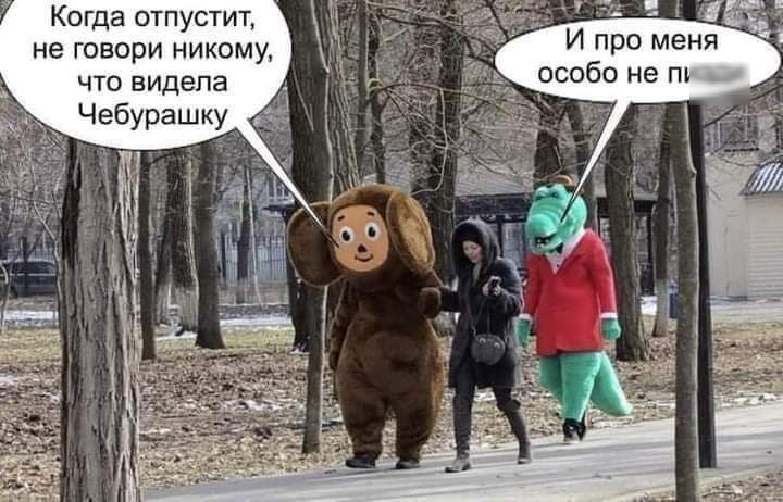 Когда отпустит не говори никому что видела И про меня особо не пъ