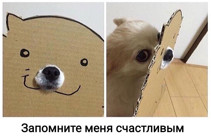 Запомните меня СЧЭСТЛИВЫМ