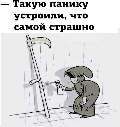 Такую панику устроили что самой страшно