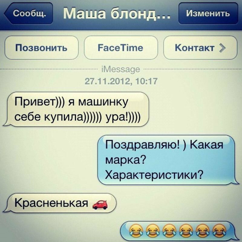 Сообщ Маша Ні _ Изменить Позвонить РасеТіте Контакт Мезэа9е 27112012 1017 Привет я машинку себе Купила ура Поздравляю Как ХарактеристикИ