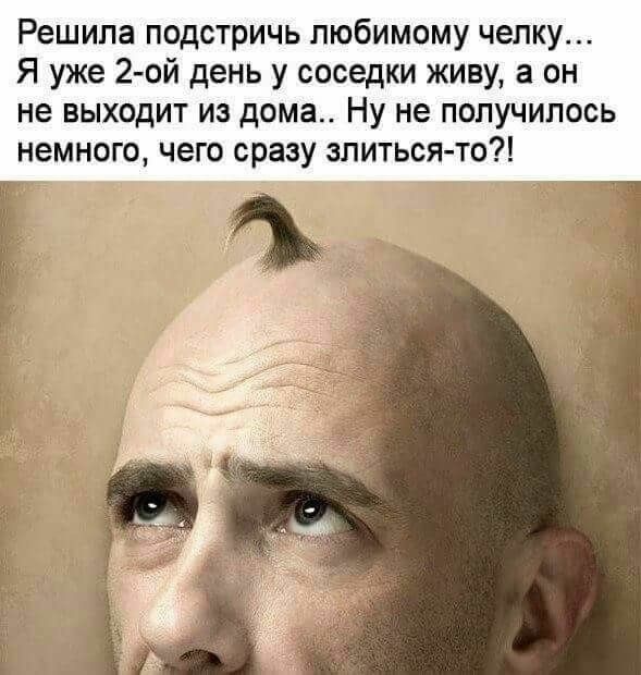 Решила подстричь любимому челку Я уже 2ой день у соседки живу а он не выходит из дома Ну не получилось немного чего сразу злиться то
