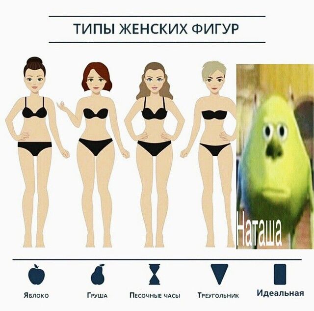 ТИПЫ ЖЕНСКИХ ФИГУР