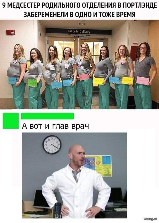 9 МЕДСЕСГ ЕР РОДИЛЬНОГО ОТДЕЛЕНИЯ В ПОРТЛЭНДЕ ЗАБЕРЕМЕНЕЛИ В ОДНО И ТОЖЕ ВРЕМЯ