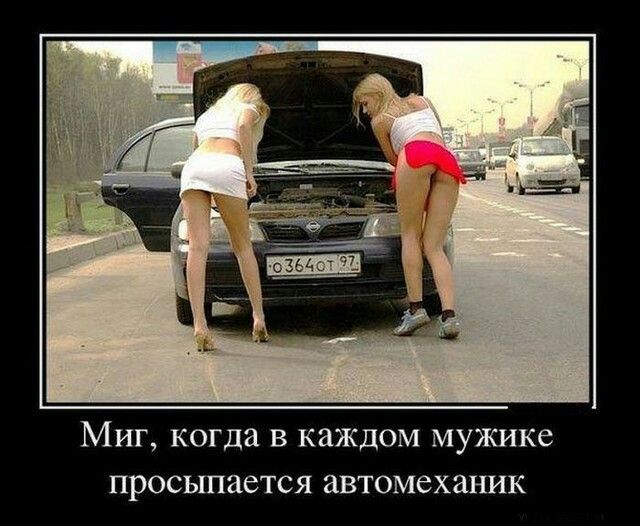 Миг когда в каждом мужике просыпается автомеханик