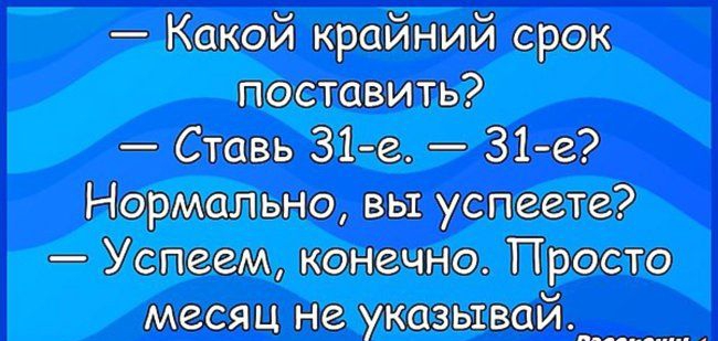Какой срок поставить Ставь 31 е 31 е