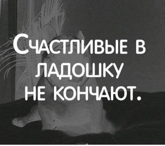 СЧАСТЛИВЫЕ в ЛАДОШКУ НЕ КОНЧАЮТ