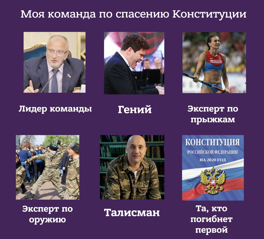 МОЯ команда по спасению КОНСТИТУЦИИ гений Эксперт по прыжкам Эксперт по Та кто оружию погибнет первой