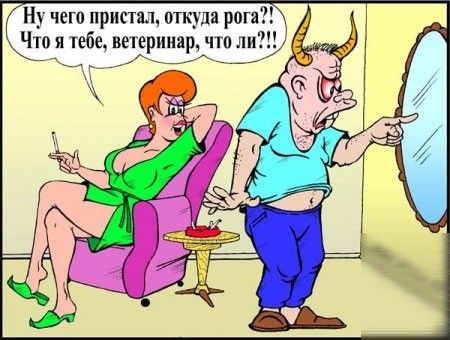 Ну чего пристал откуда рога Что я небе ветеринар что ли