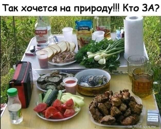 Так хочется на природу Кто ЗА мдм Брііте _