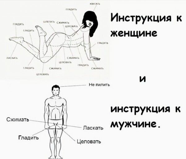 Инструкция к женщине и у 525 инструкция к 71 мужчине Гпздигь Ы 7 Паскаіь Целовать