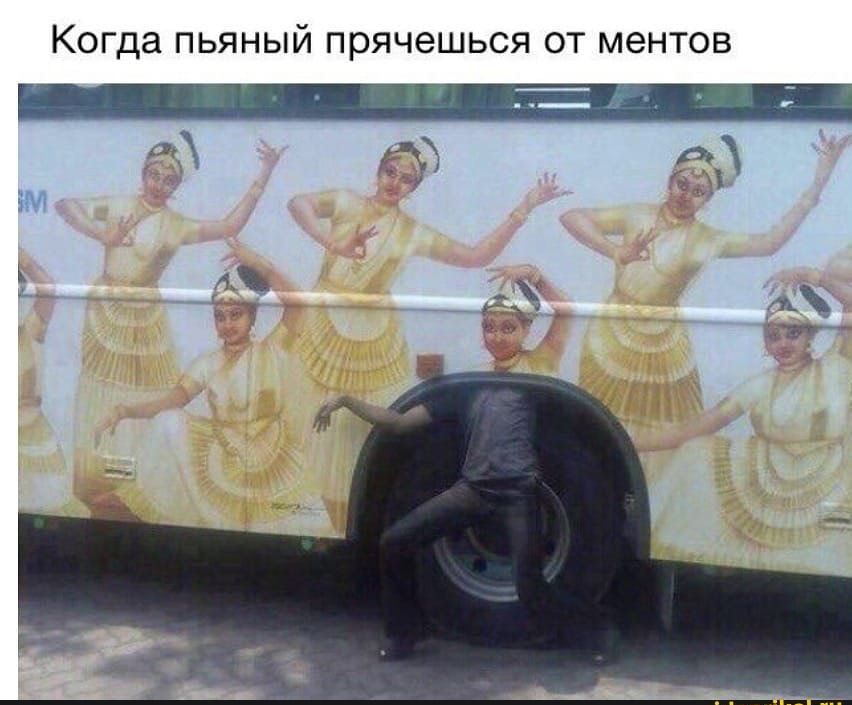 Когда ПЬЯНЫЙ прячешься ОТ ментов д М и _ Е
