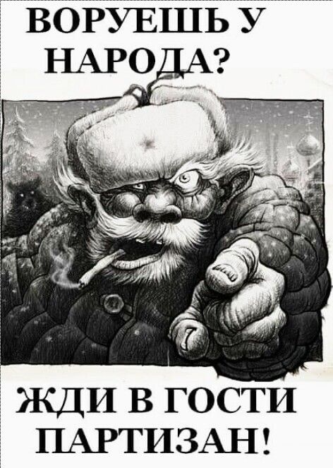 ВОРУЕШЬ У ЖДИ В ГОСТИ ПАРТИЗАН