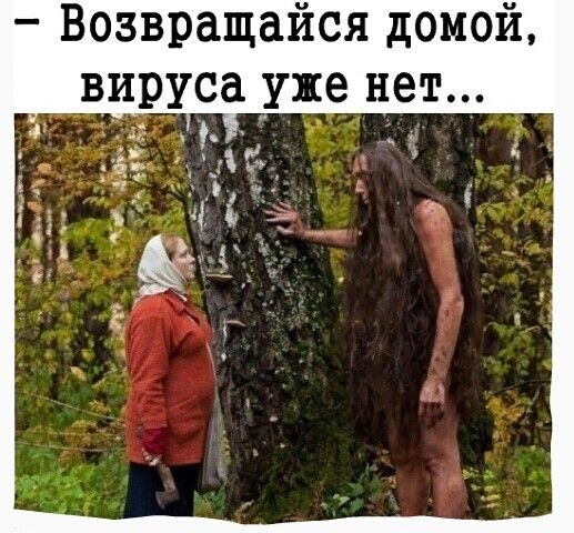 Возвращайся домой вируса уже нет д _