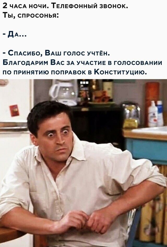 2 ЧАСА ночи Телефонный звонок Ты спросонья дА СПАСИБО ВАш голос учтён БЛАГОДАРИМ ВАс зд УЧАСТИЕ в ГОЛОСОВАНИИ по принятию попмвок в Конституцию