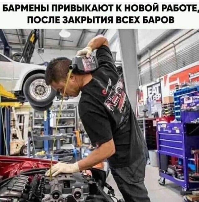 БАРМЕНЫ ПРИВЫКАЮТ К НОВОЙ РАБОТЕ ПОСЛЕ ЗАКРЫТИЯ ВСЕХ БАРОВ _И 1