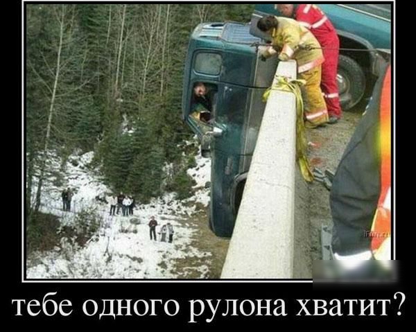 тебе одного рулона хватит