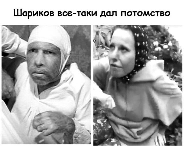 шариков все таки дал ПОТОМСТВО