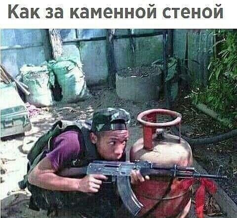 Как за каменной стеной