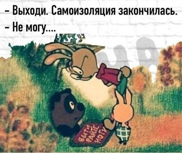 Выходи Самоизоляция закончилась Не могу