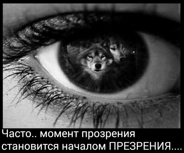 Щ Ъ 1 Часто момент прозрения становится началом ПРЕЗРЕНИЯ