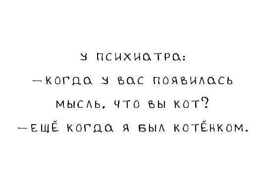 ПСИХИЦТРСХ КОГДО БСХС ПОЯБИАОСЬ МЫСАЬ ЧТО БЫ КОТ ЕЩЁ когда я 5ы котёнком