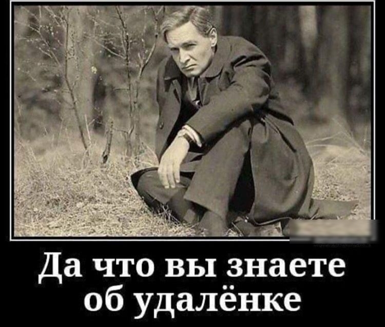 Да что вы знаете об удаленке