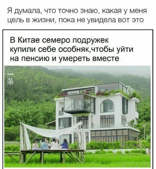Я Думала ЧТО ТОЧНО знаю какая у меня цель В ЖИЗНИ пока не увидела ВОТ ЭТО В Китае семеро подружек купили себе особнякчтобы уйти на пенсию и умереть вместе