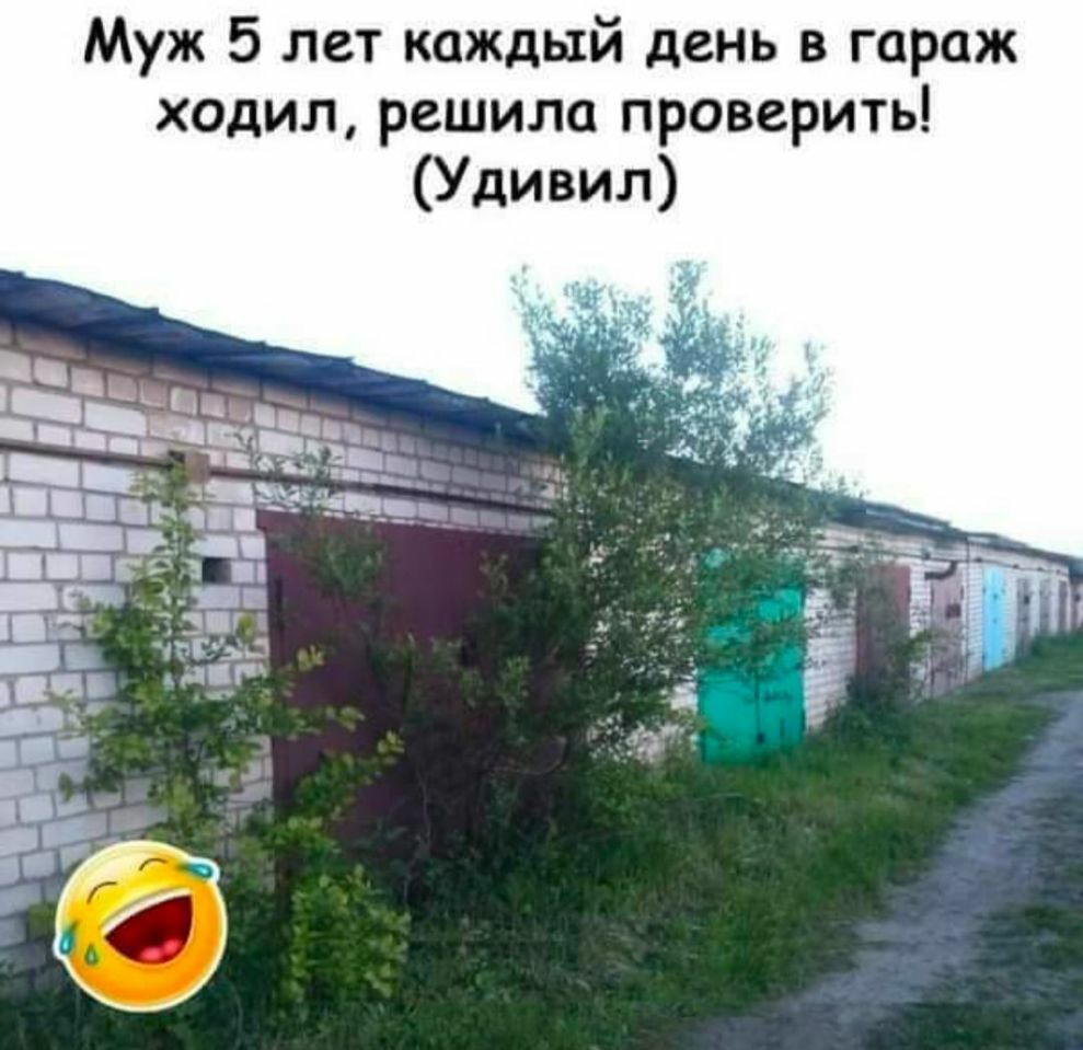 Муж 5 лет каждый день в гараж ходил решила проверить