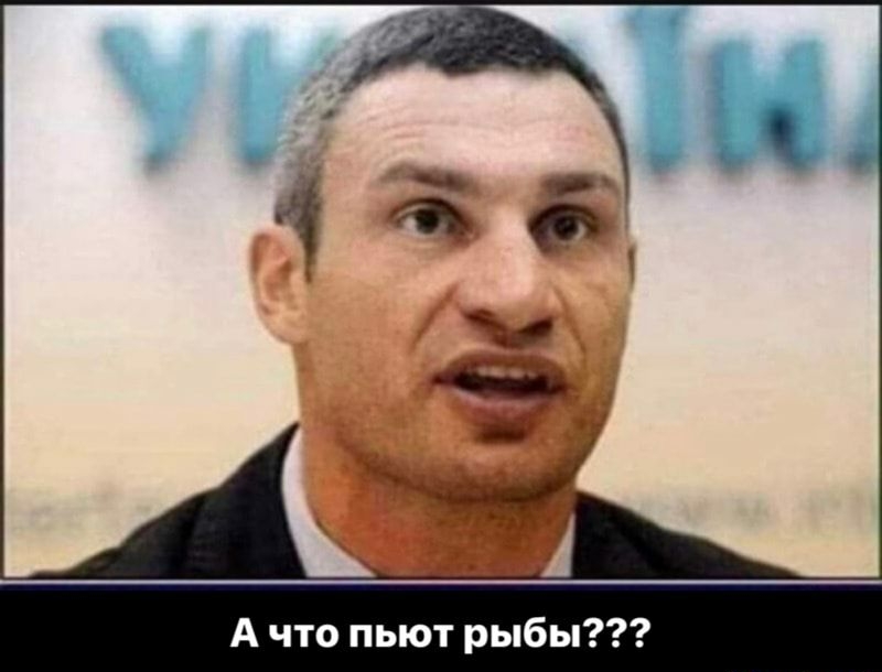 А что пьют рыбы